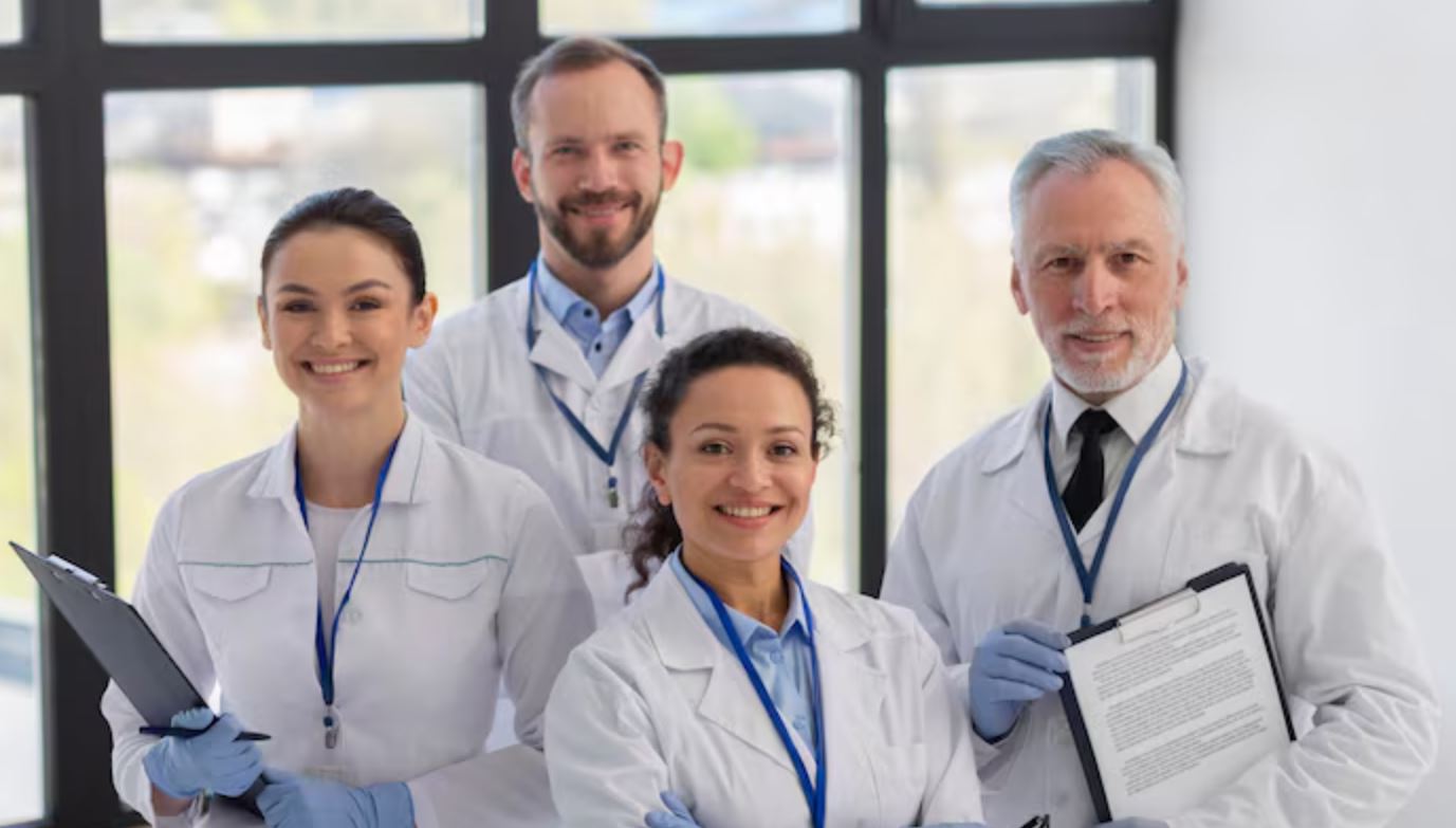 Equipo médico de Clínica Salud Sana